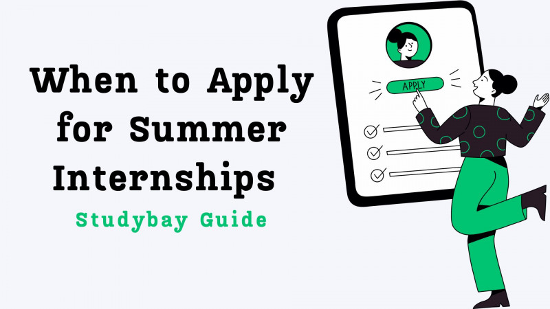 When To Start Applying For Summer Internships