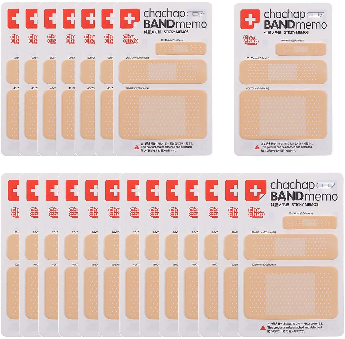 bandage-shaped sticky notes