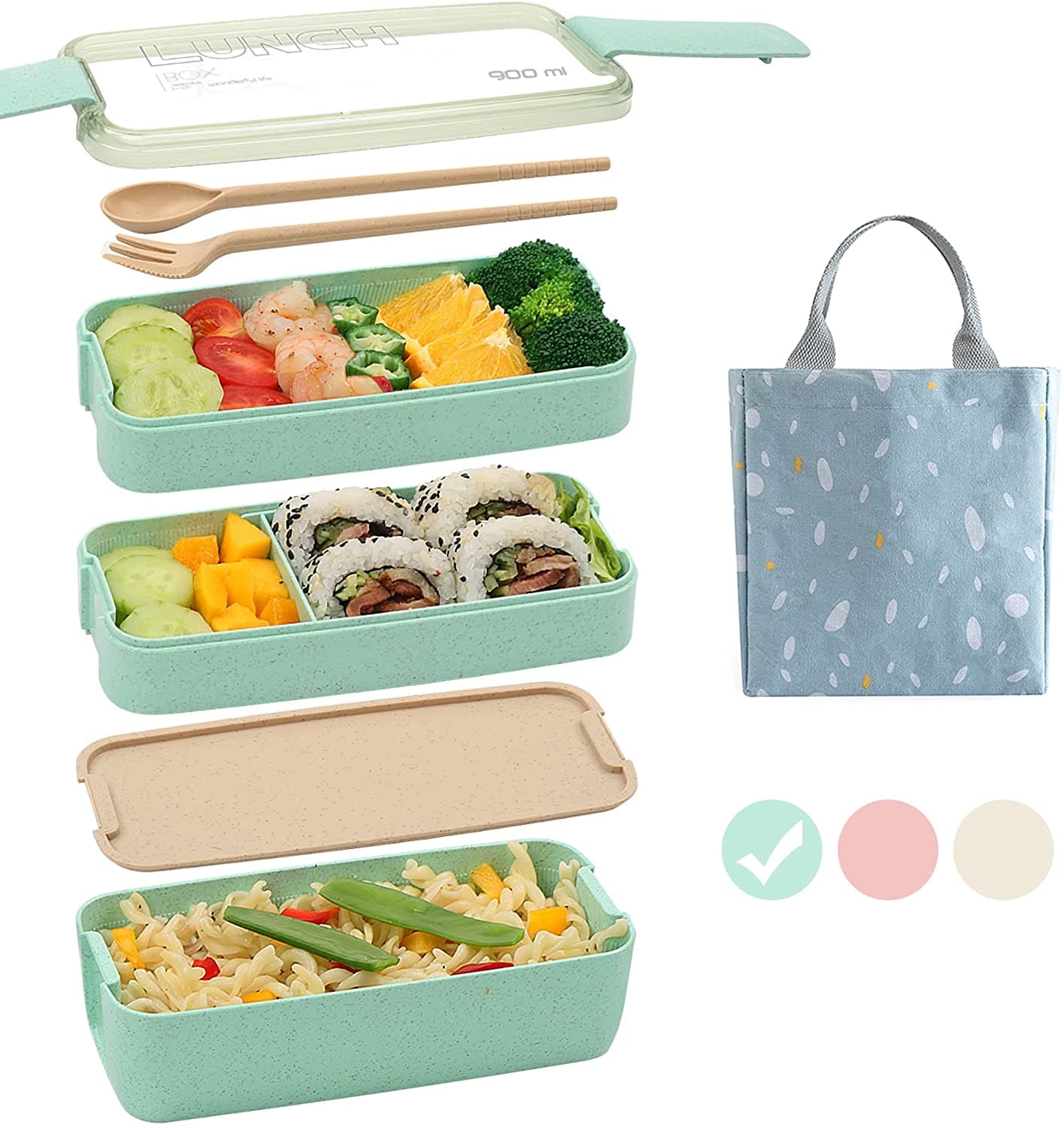 Medical Laboratory Professionals: The Science Behind The Scenes Lunch/Cooler  Bag & 2-Tier Bento Box with Treats Gift Set