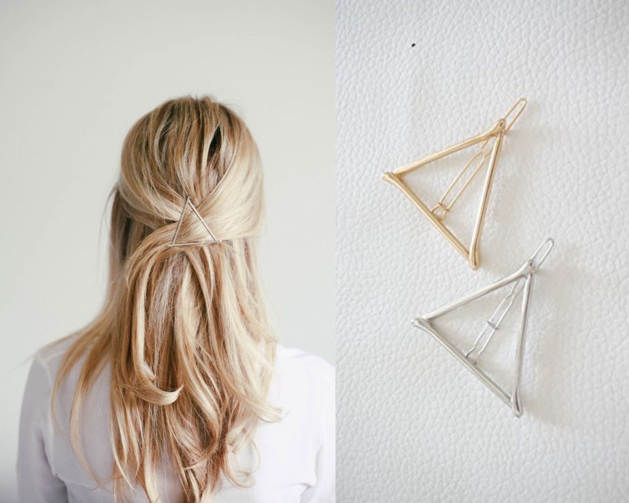 Sosuo geometric hair triangle