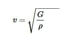 formula-for-calculating-the-speed-of-propagation-of-shear-waves