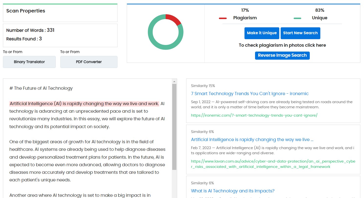 Notion AI plagiarism check