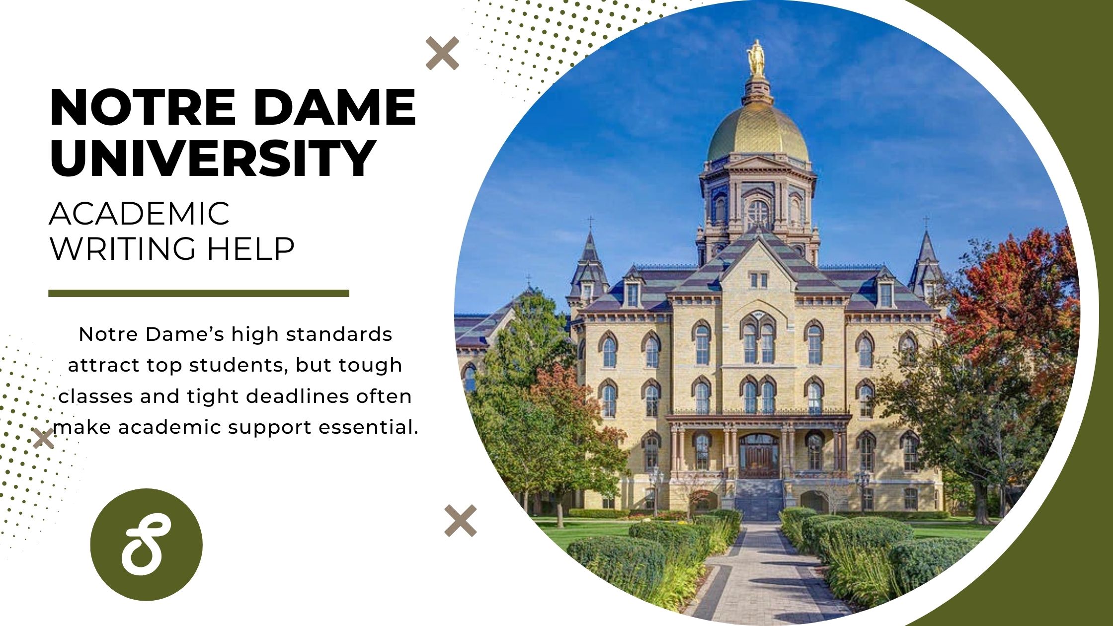 University of Notre Dame assignment help illustration