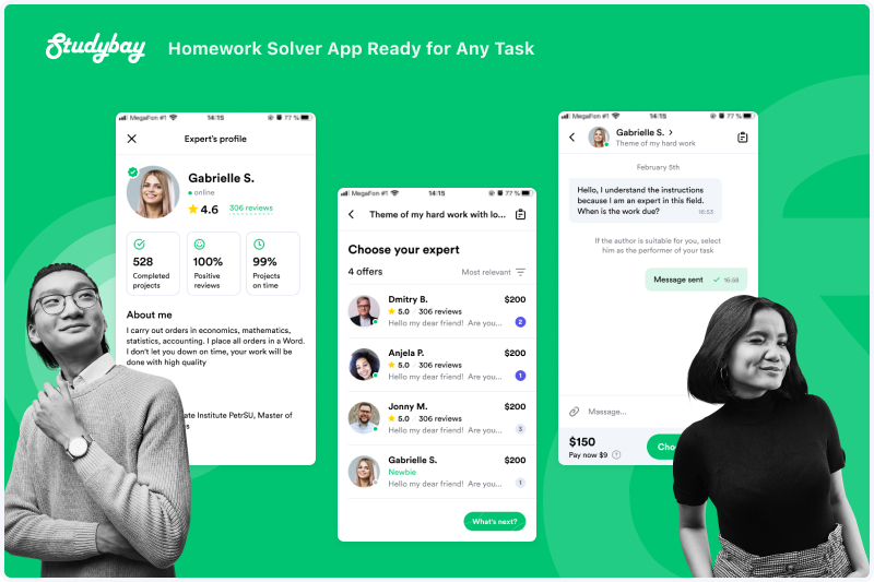 Studybay - Homework Solver App for Any Assignments