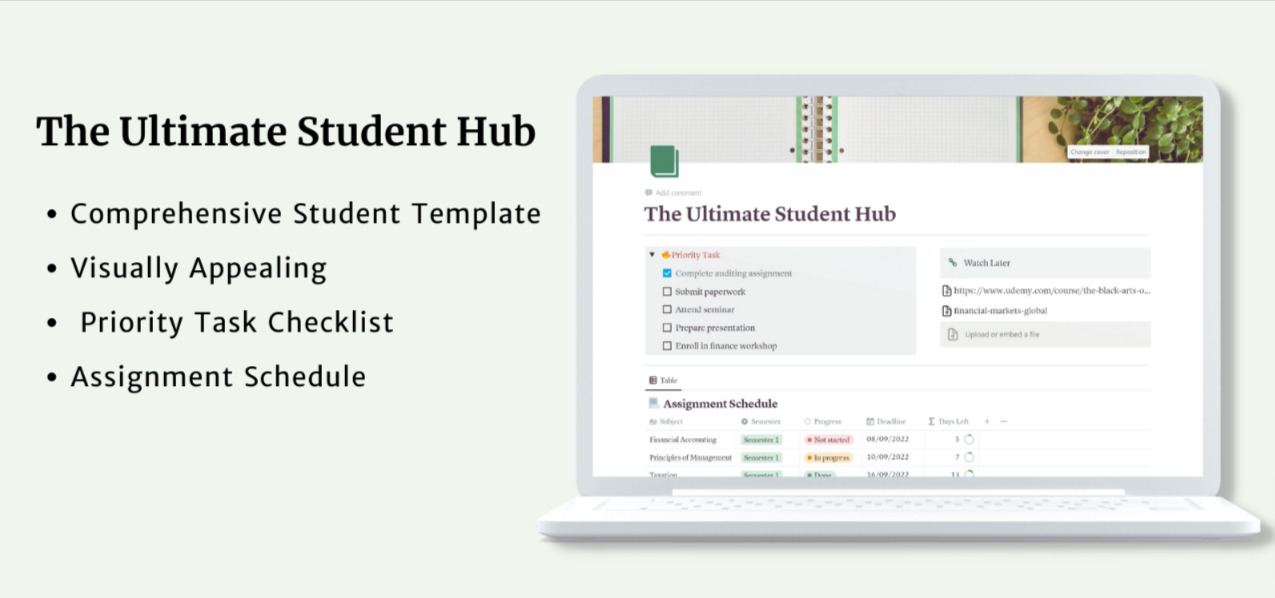 The Ultimate Student Hub