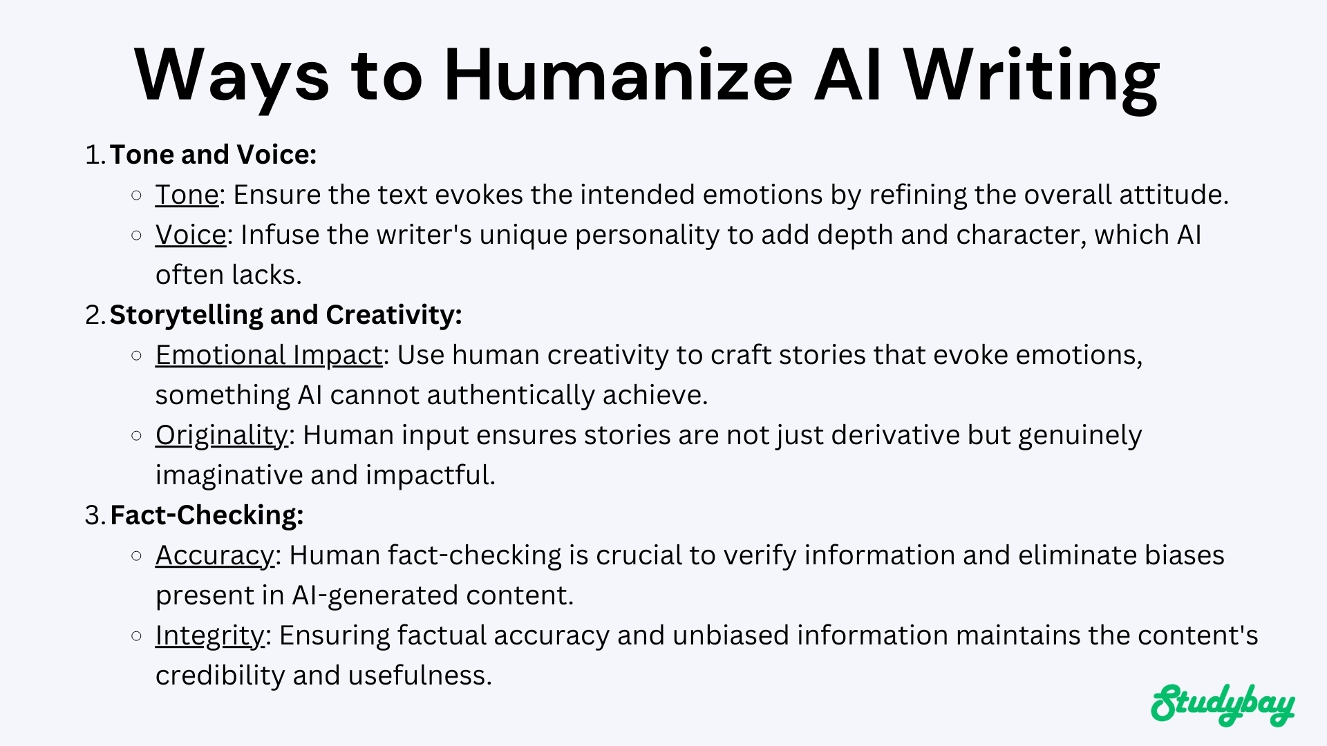 how to humanize ai texts