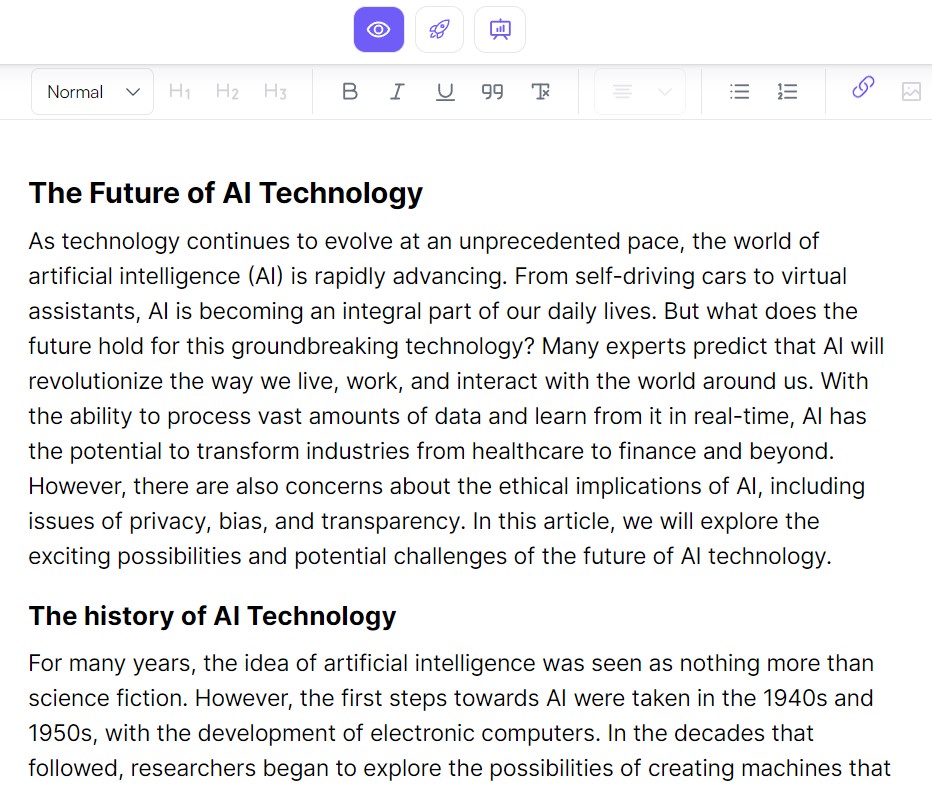 Writesonic - AI paper writing service